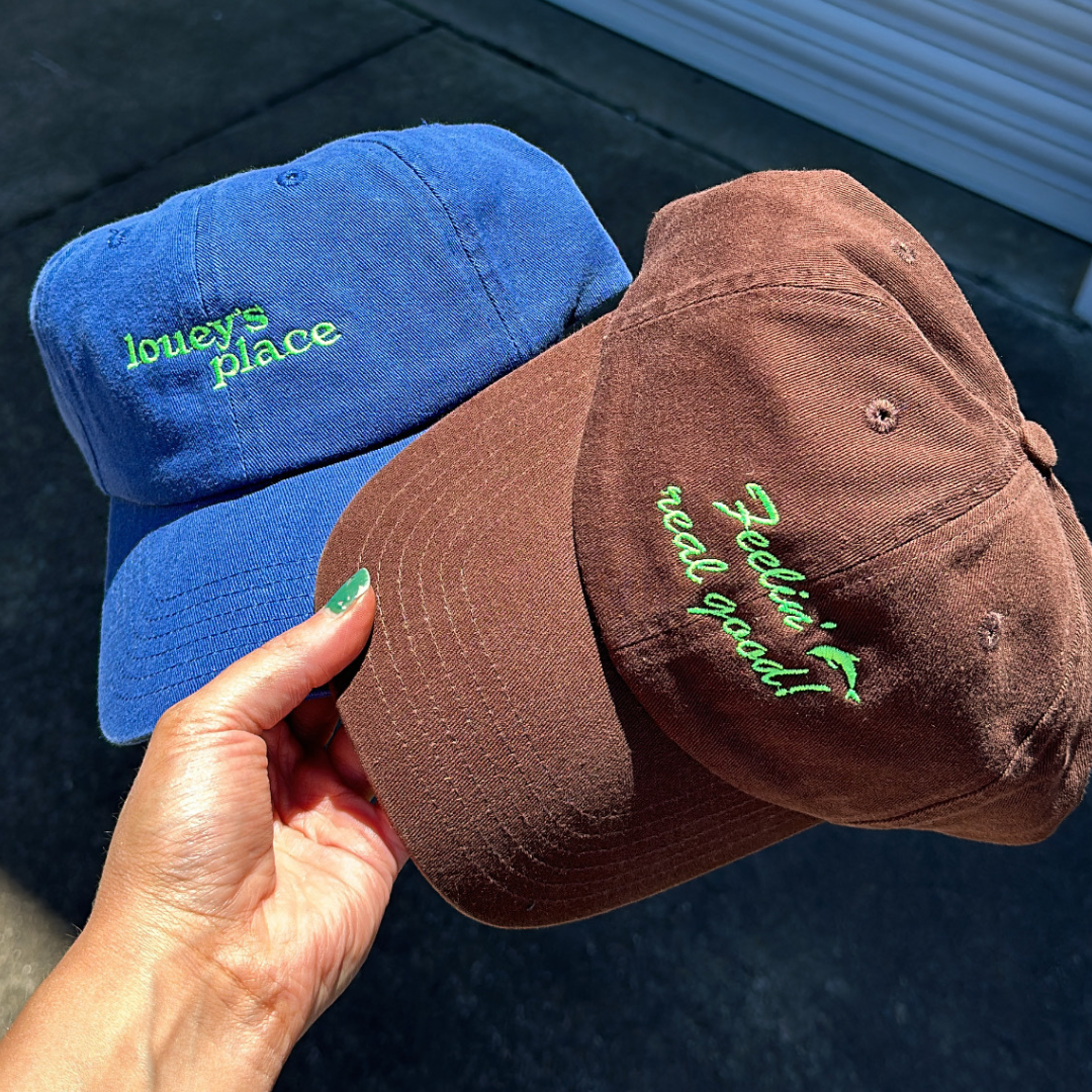 24/25 LP SUMMER CAP - CHOCCY BROWN + NEON GREEN